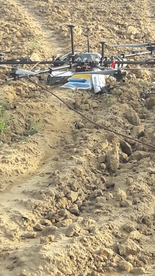BSF shoots down drone in Kathua, M-4 rifle, grenades recovered