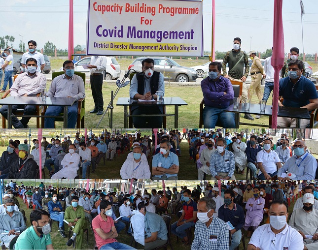 CBP for Covid management held at Shopian