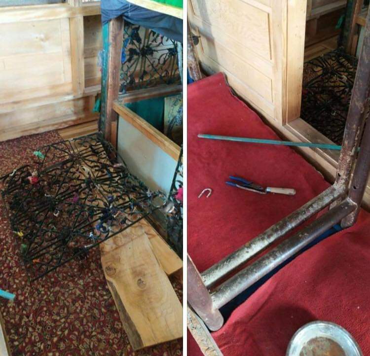 Burglars loot cash from Srinagar shrine