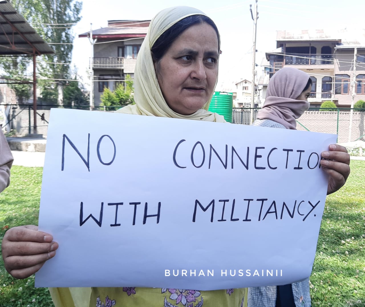 ‘Return Hilal To Us’: Family of Missing Person From Bemina Stage Protest In Srinagar