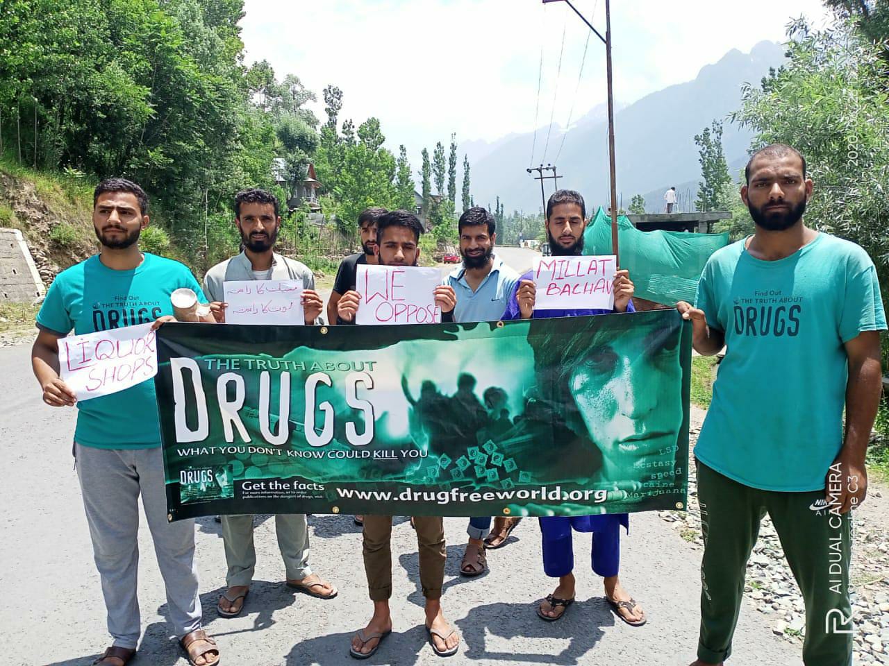 Drug Free World kashmir observed international Day against Drug Abuse.