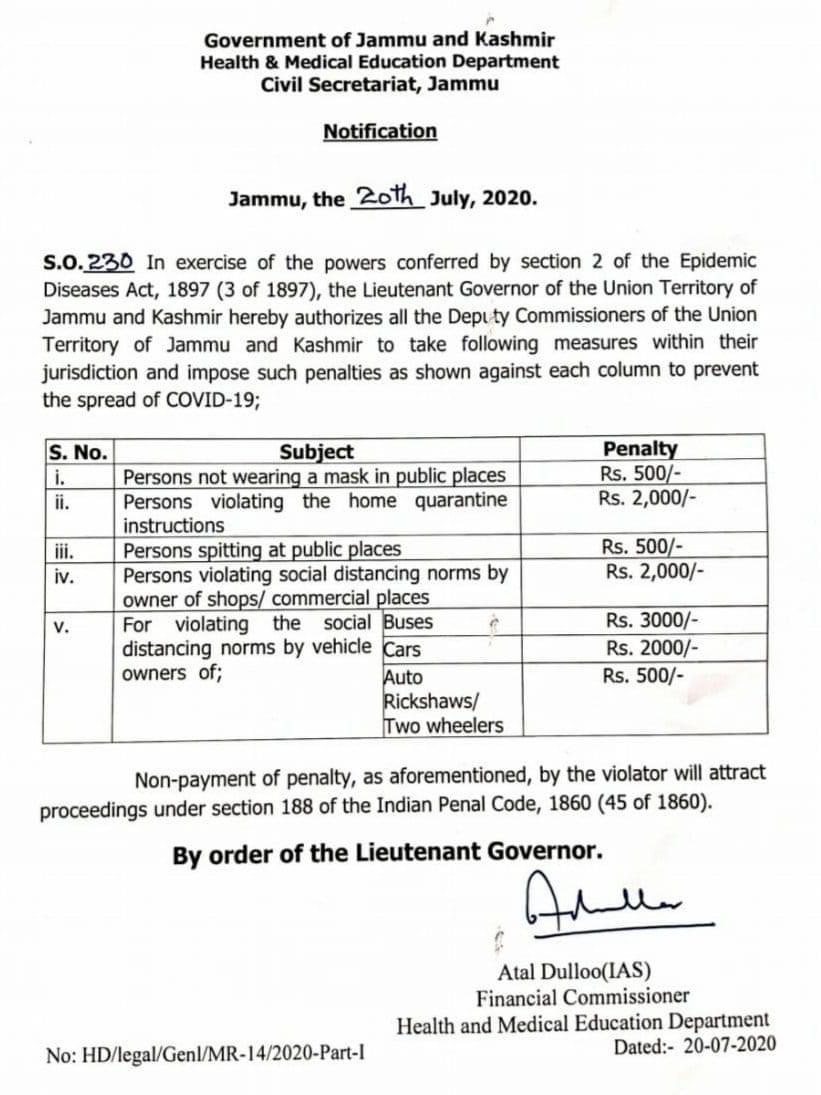 J&K Information and Public Relations Department.