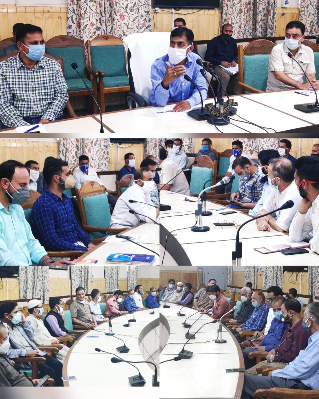 DC Kupwara Reviews Eid Arrangements, Revenue issues