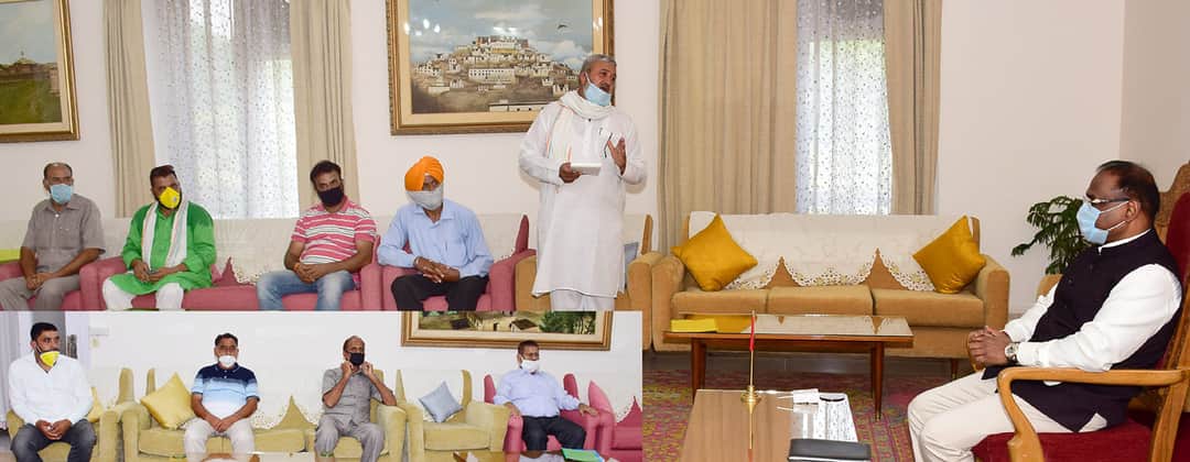 Delegation from Sunderbani meets Lt Governor