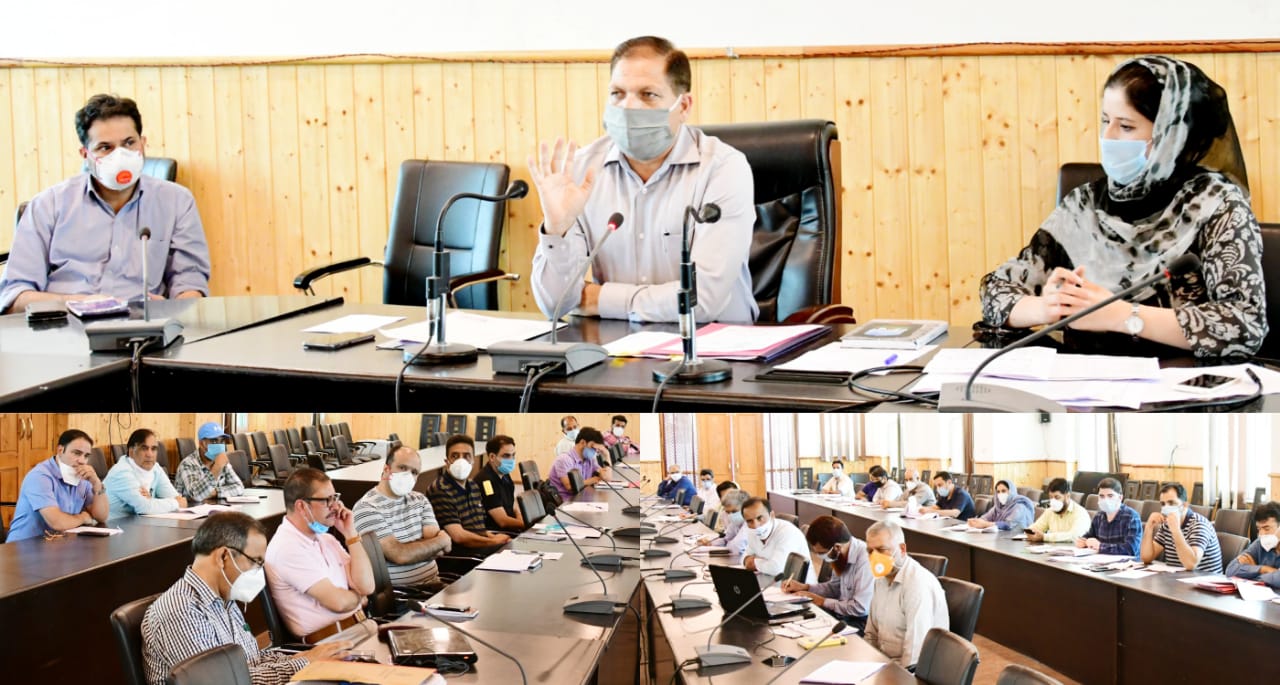 DDC Ganderbal reviews developmental scenario in district