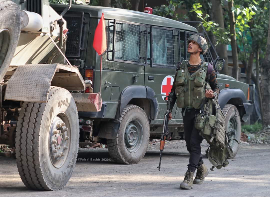 Three militants were killed in gunfight with joint team of police, army and CRPF in Shopian district on Saturday.