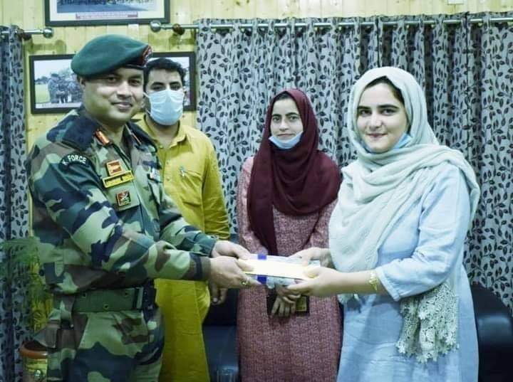 The Commanding Officer, Vilgam Battalion interacted with Ms Nadia Beigh