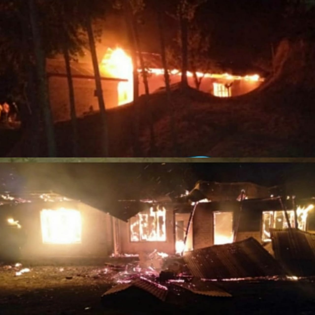School gutted in fire mishap in Pattan