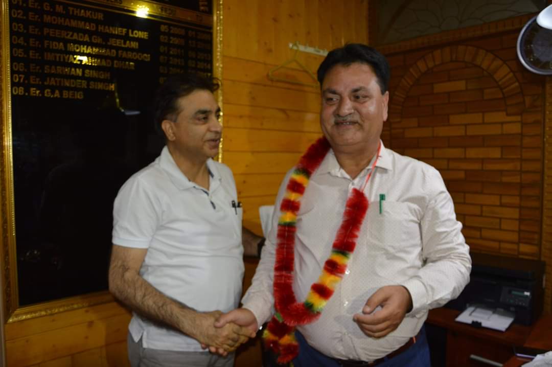 Shah assumes charge as SE Hydraulics Budgam