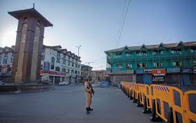 Restrictions imposed in Kashmir Valley, markets shut*