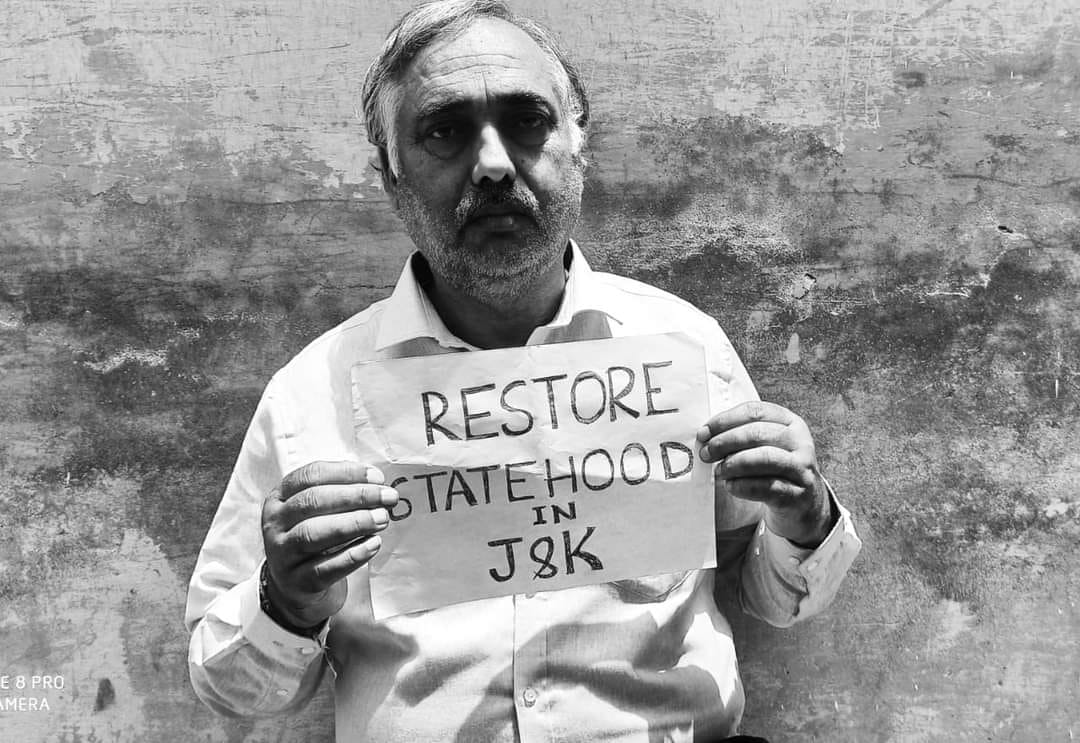 ASHOK DEMANDS FOR COMPLETE RESTORATION OF STATEHOOD IN J&K