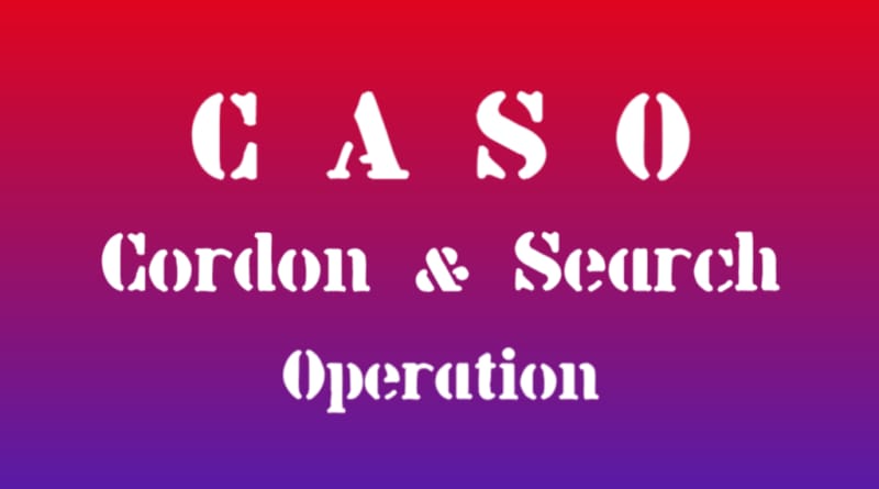 Forces launch searches in Budgam village