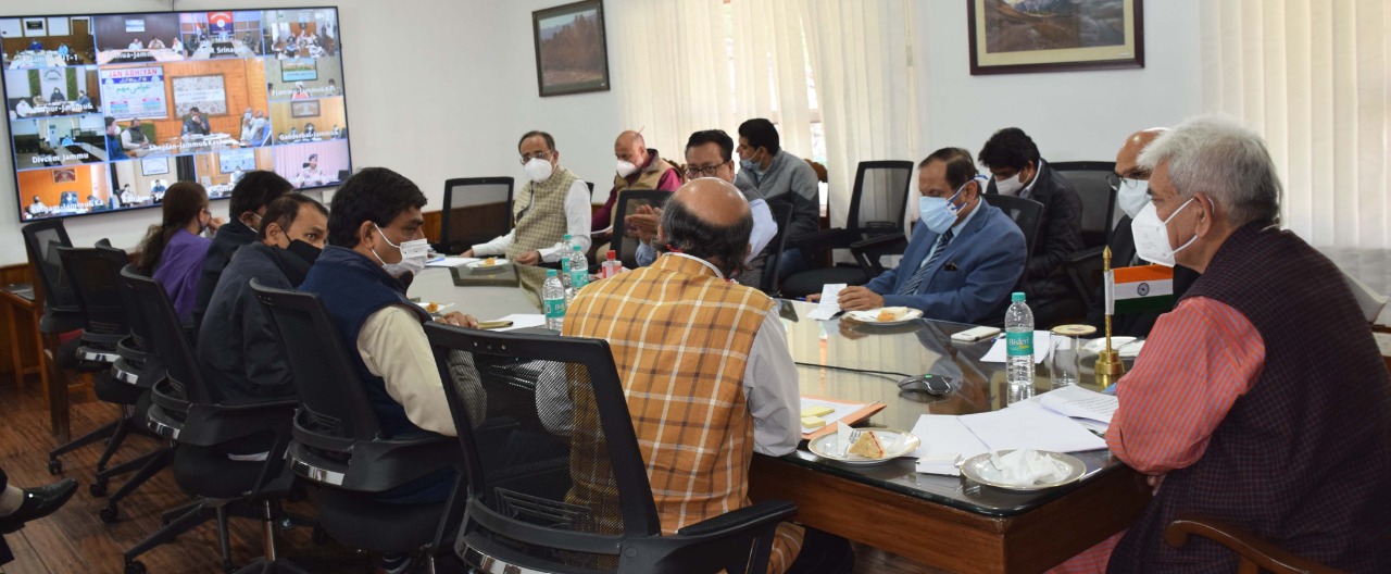 Lt Governor takes performance appraisal of Back to Village-3, discusses future plan