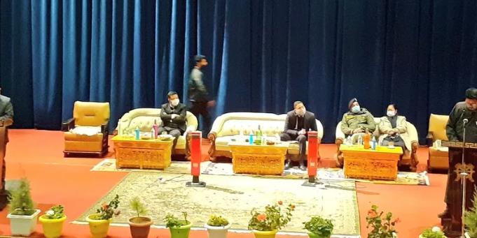 Newly elected councillors of LAHDC-Leh administered oath Sources said that Tashi Gyaltson has been elected as the new Chief executive Councillor.