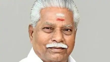 Tamil Nadu Minister Doraikkannu no more