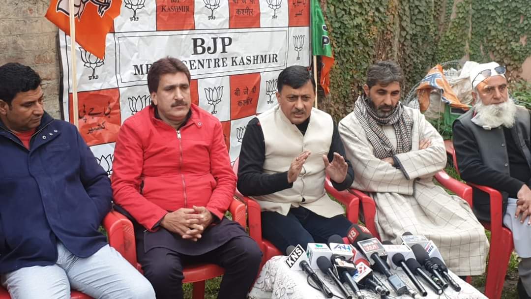Gupkar Gang’ stands exposed by announcing participation in DDC polls: Vibodh Gupta