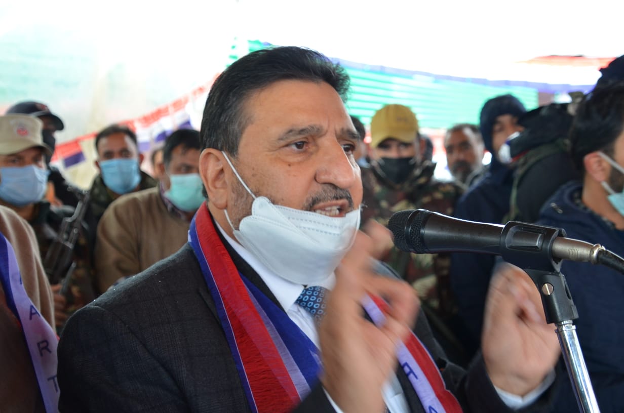 Peoples’ participation in DDC polls has changed Kashmir narrative: Altaf Bukhari