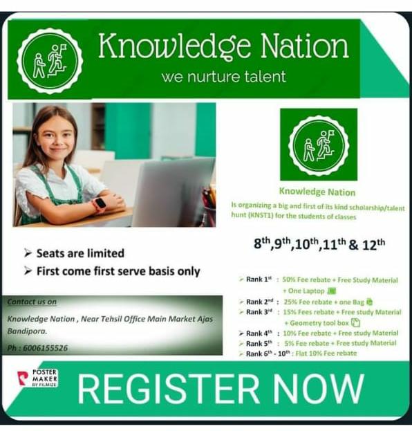 Knowledge Nation coaching institute started in Ajas