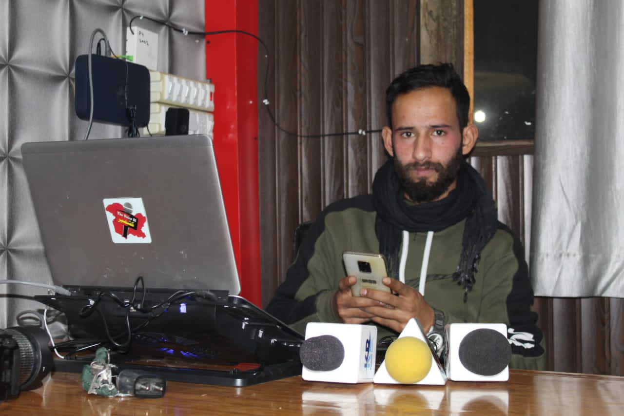 Meet one of the youngest Journalist of Kashmir Valley