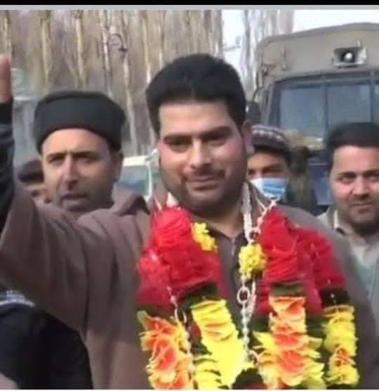 A clear message for BJP that people from valley rejects you completely . Kaiser Ganaie.