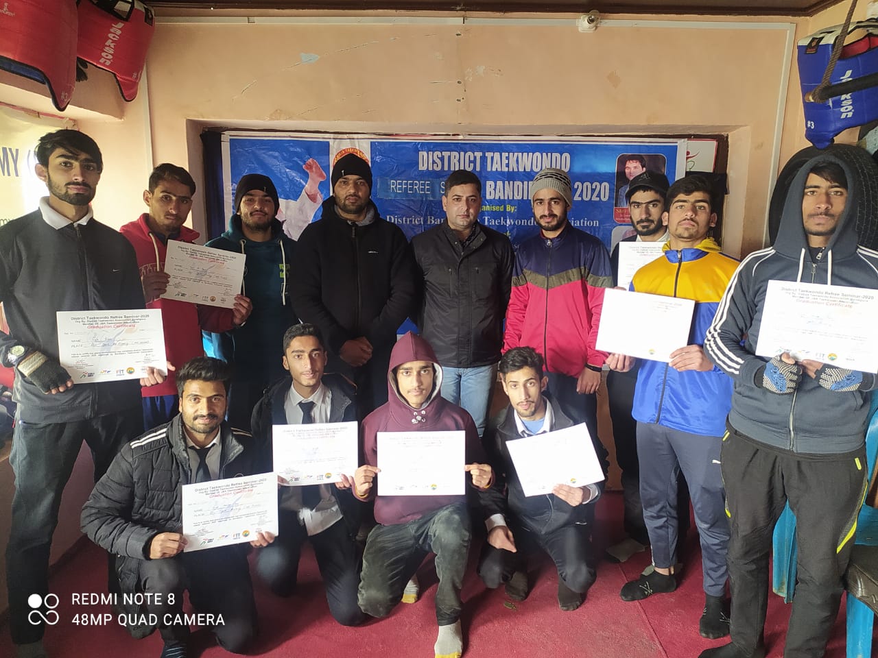District Taekwondo referee seminar-2020  conducted