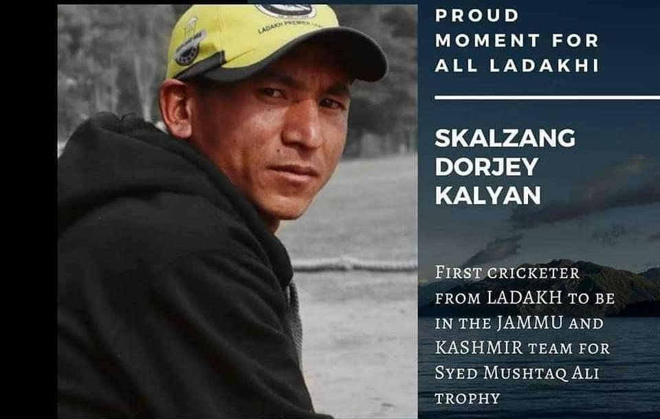 First cricketer from Ladakh to represent J&K in Mushtaq Ali Trophy