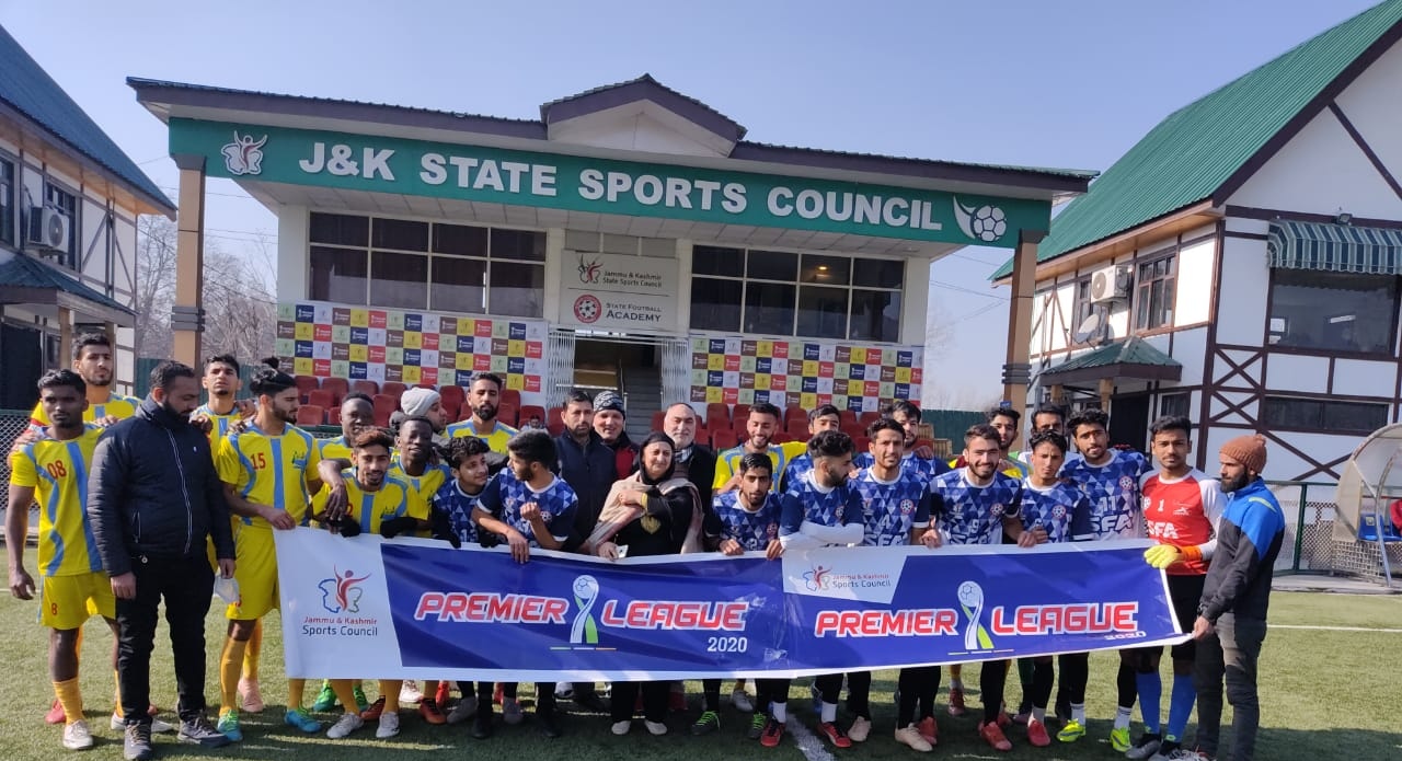 J & K Sports Council Premier League 2020 .