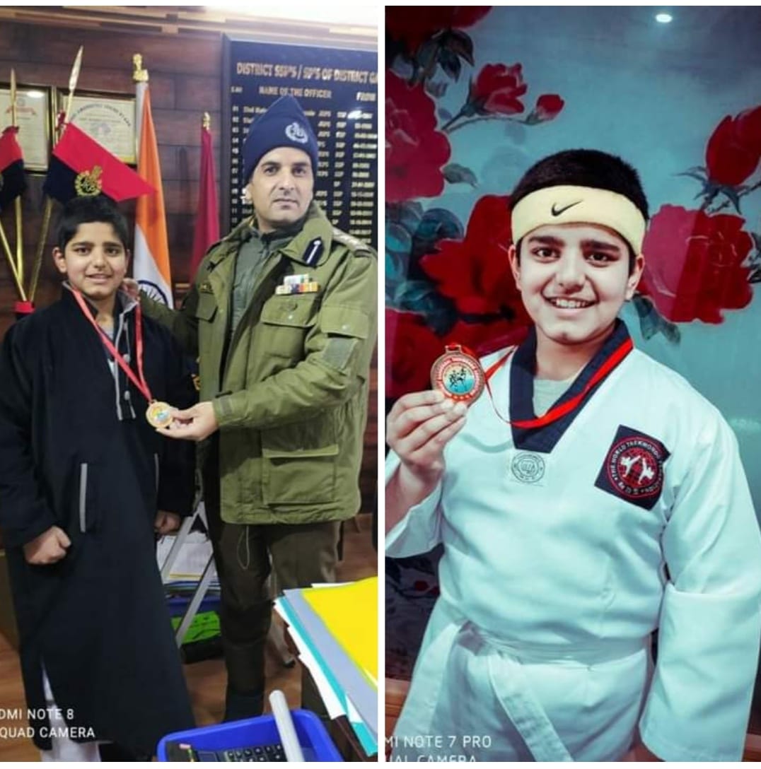 Ganderbal wins gold medal Taekwondo championship