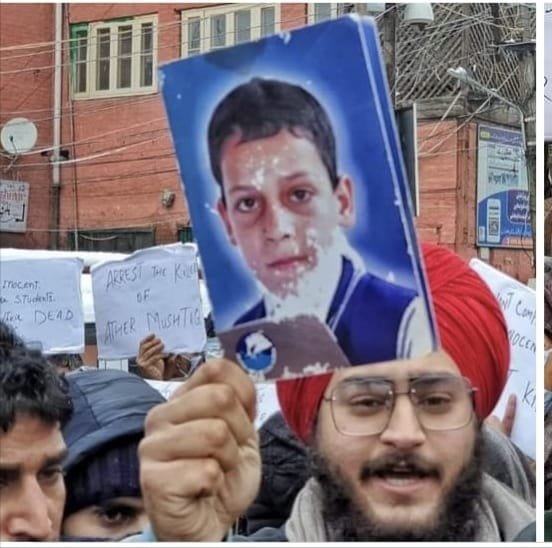 Srinagar ‘Encounter’:*  *Families of slain youth stage protest, seek bodies*  *Soldiers are not angles, says Sikh activist*