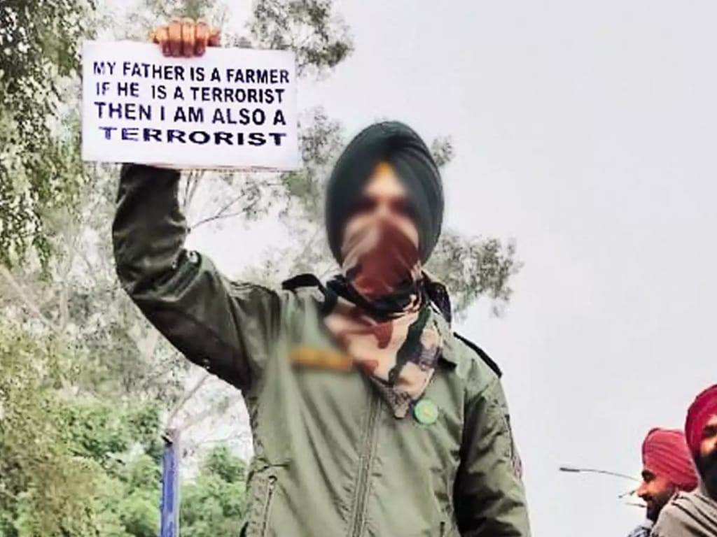 Punjab: Army jawan was at farmers’ protest