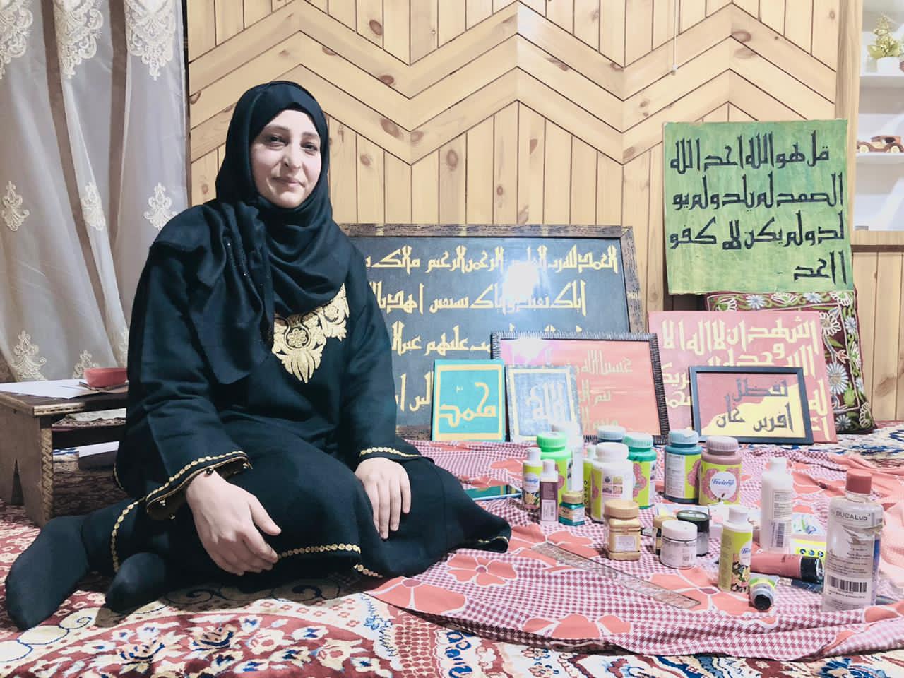 Bandipora Tales: Meet Farah Deeba, whose calligraphy is perfect to hang on your wall
