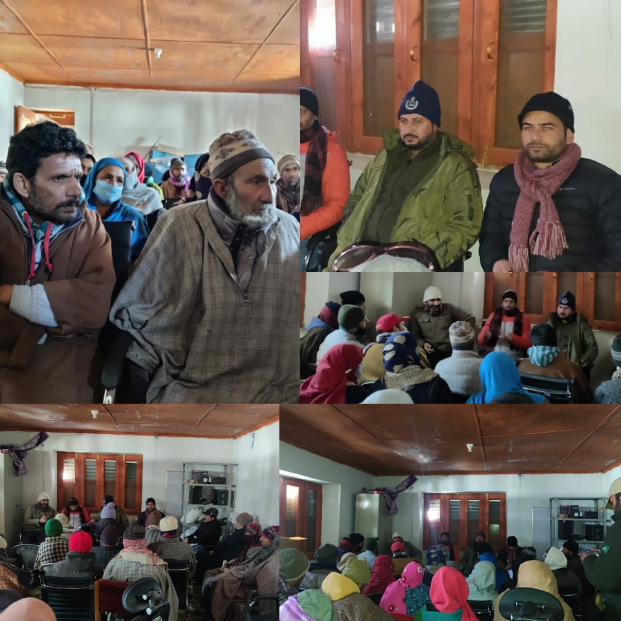 Despite heavy snow and severe cold FRC training held at Gurez