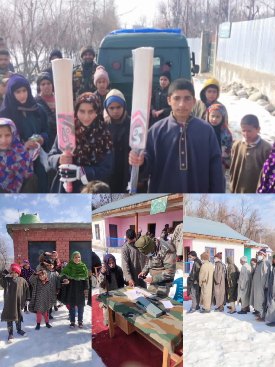 Indian army organised medical camp in barwalla kangan