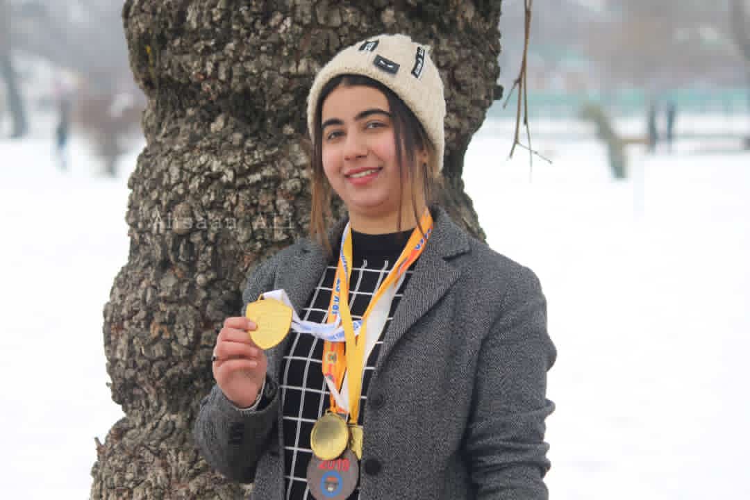 Meet sobia altaf of nawakadal neighborhood in downtown Srinagar.she is just 19 years old. She started her sports journey at the age of ten.
