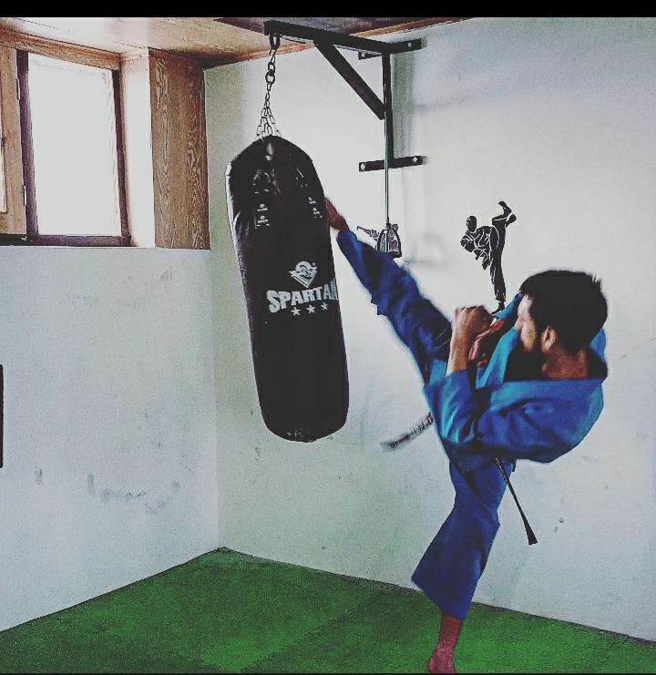 Meet 24 years old B.Tech holder turned professional martial art player,founder of Yin Yang kudo Mixed Martial art acedmy from Kashmir