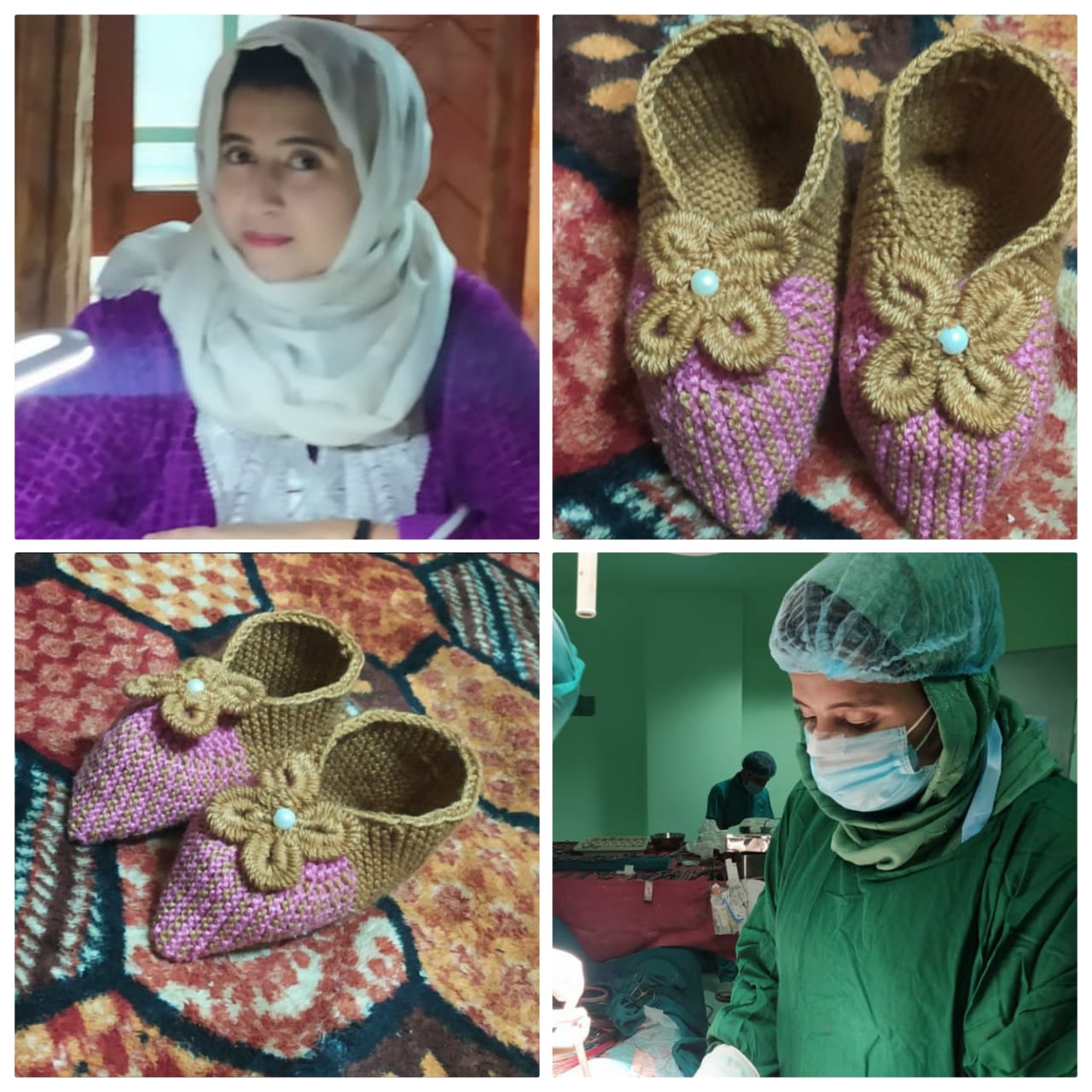 Magical hands of 25-year-old Rabia: from training in surgical equipment to excelling in craft