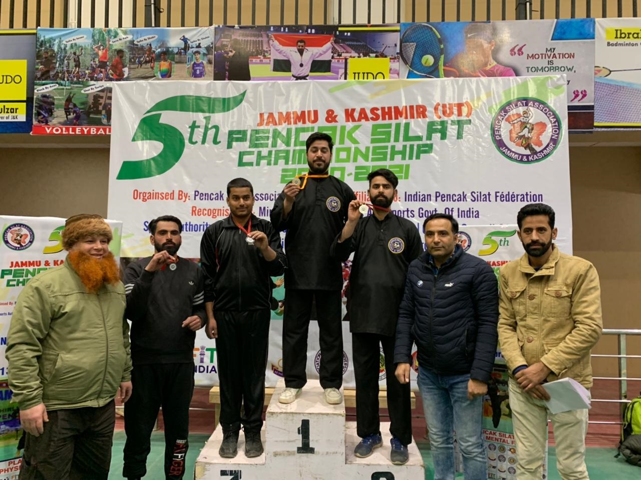 5th UT-J&K Pencak Silat Championship 2020-21 Concluded District Srinagar emerges overall Champions.