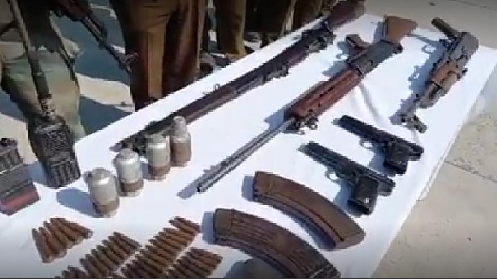 Joint Forces recover arms and ammunition in Reasi forest
