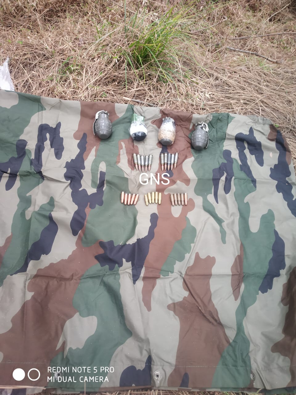 4 grenades, 19 bullets recovered in Poonch