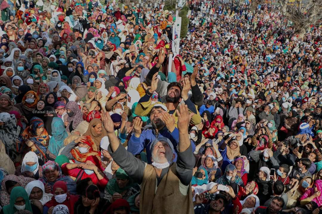 Friday following Mehraj-ul-Aalam (SAW) observed with religious fervor across Kashmir