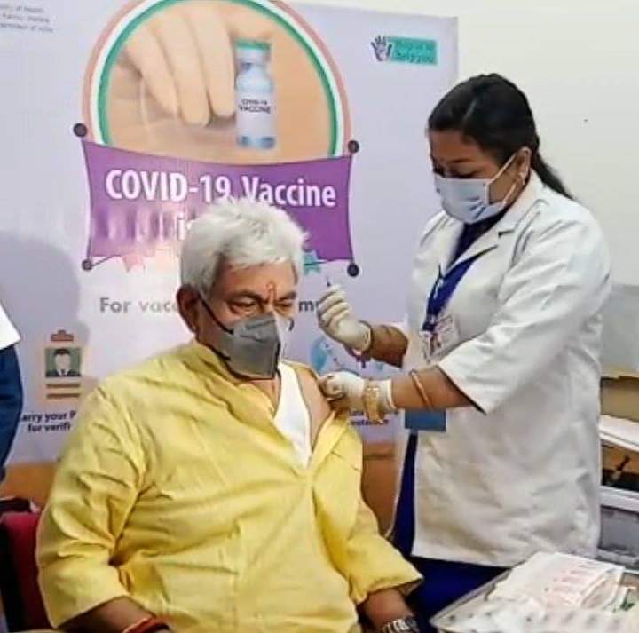 COVID-19 Vaccination: LG receives first jab