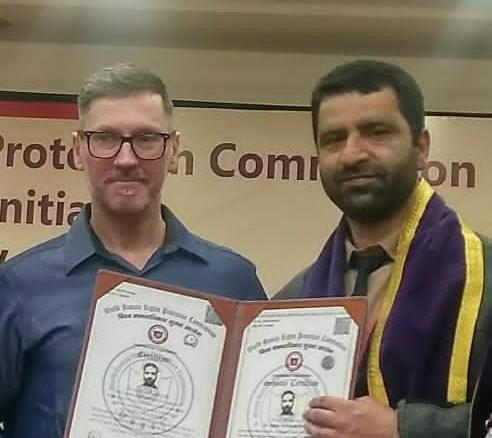 WHPRC honours social activist from Budgam with doctorate