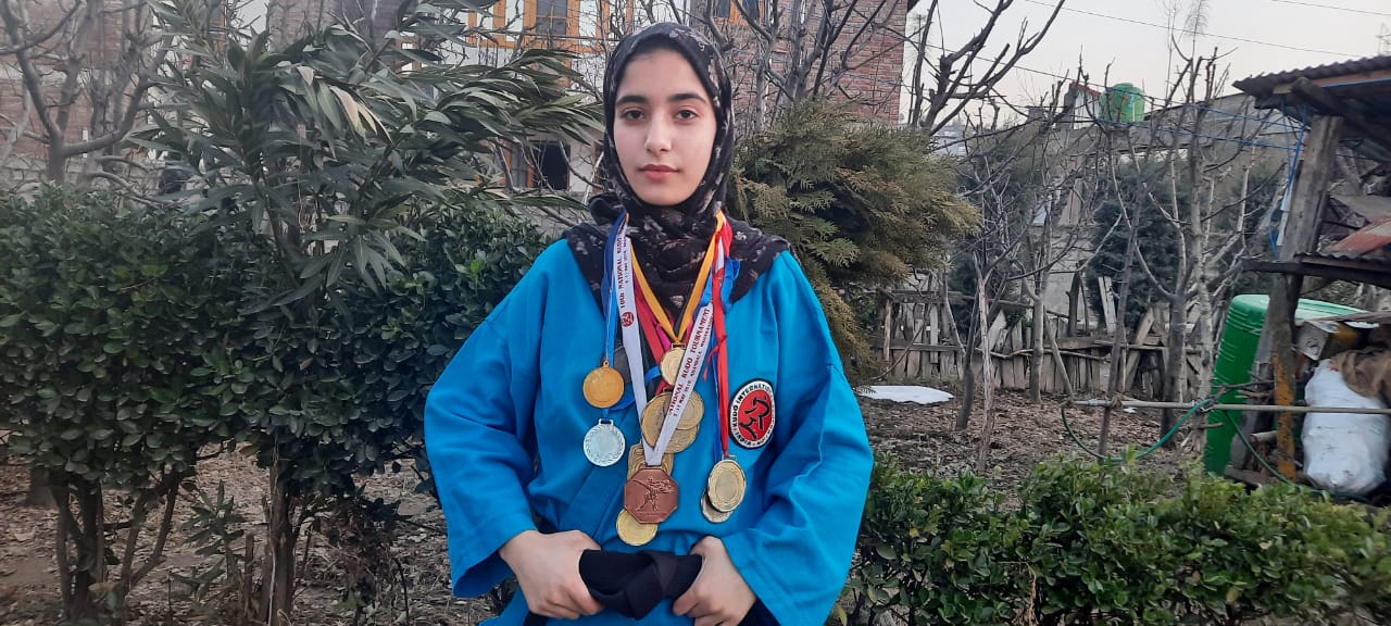 Meet Pakeeza Qureshi: A 14-year-old karate girl with 3 national gold medals