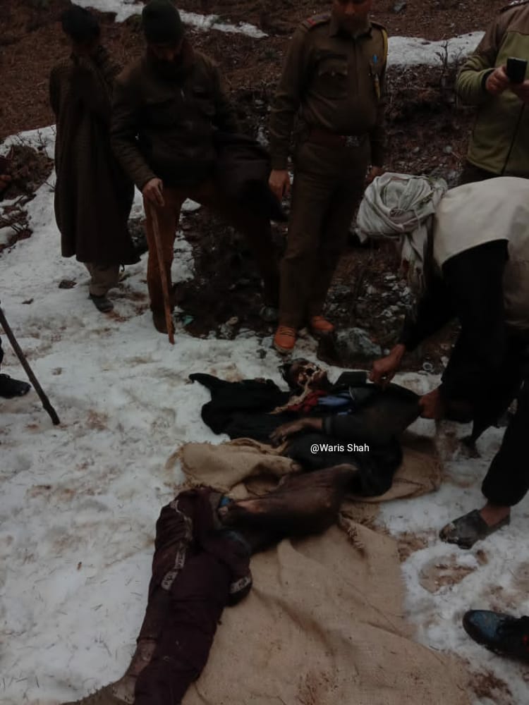 Un identified Male dead body found in Kapren Anantnag