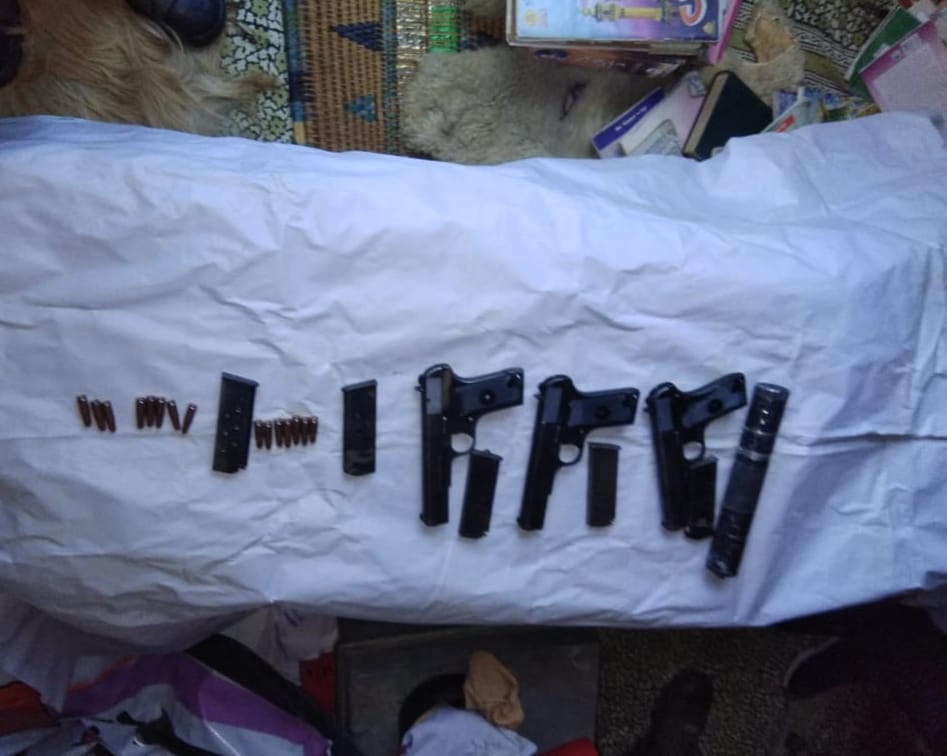 Militant arrested in Doda, 3 Chinese pistols, several rounds recovered: Police