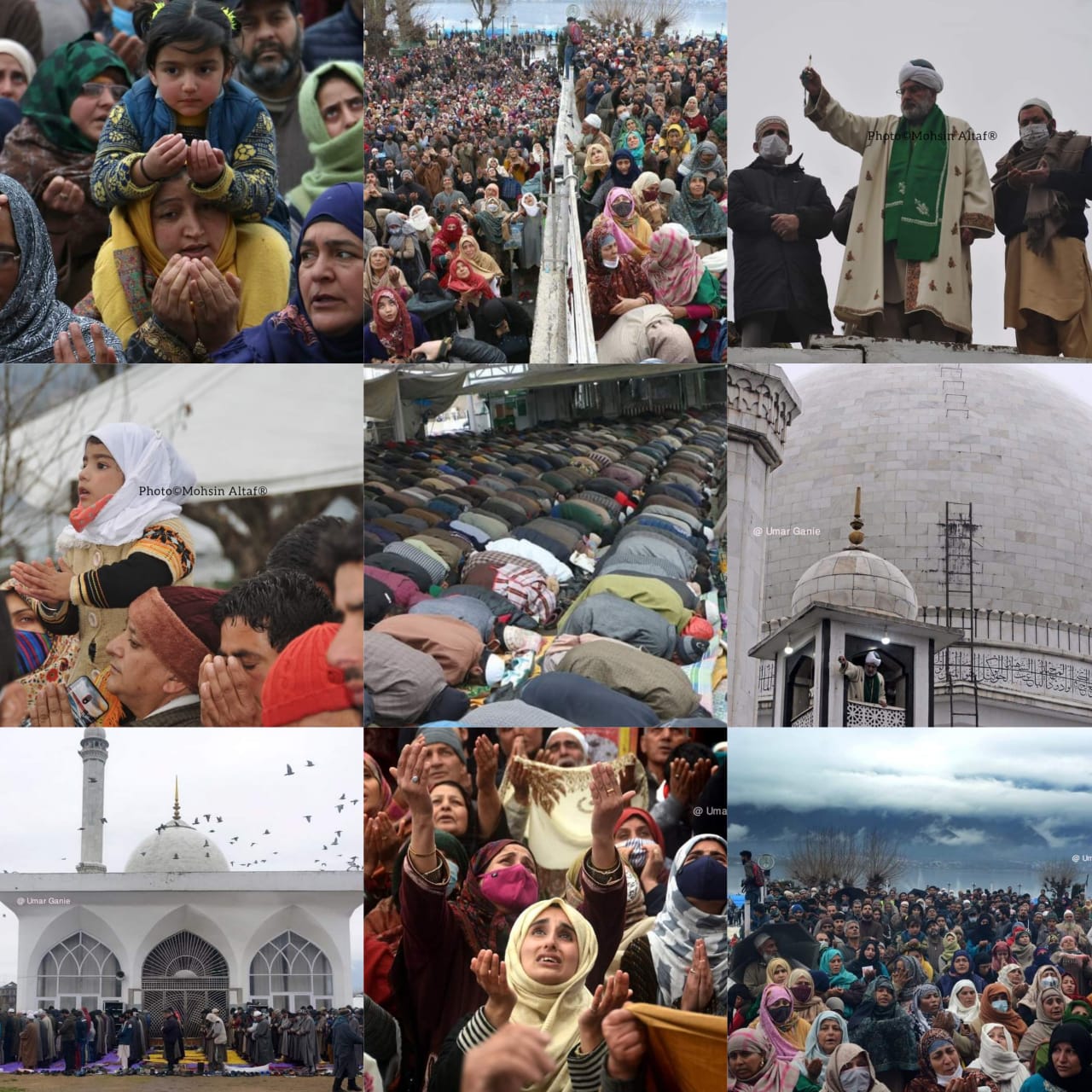 Mehraj-e-Alam: Thousands converge at Hazratbal shrine to have glimpse of Holy Relic