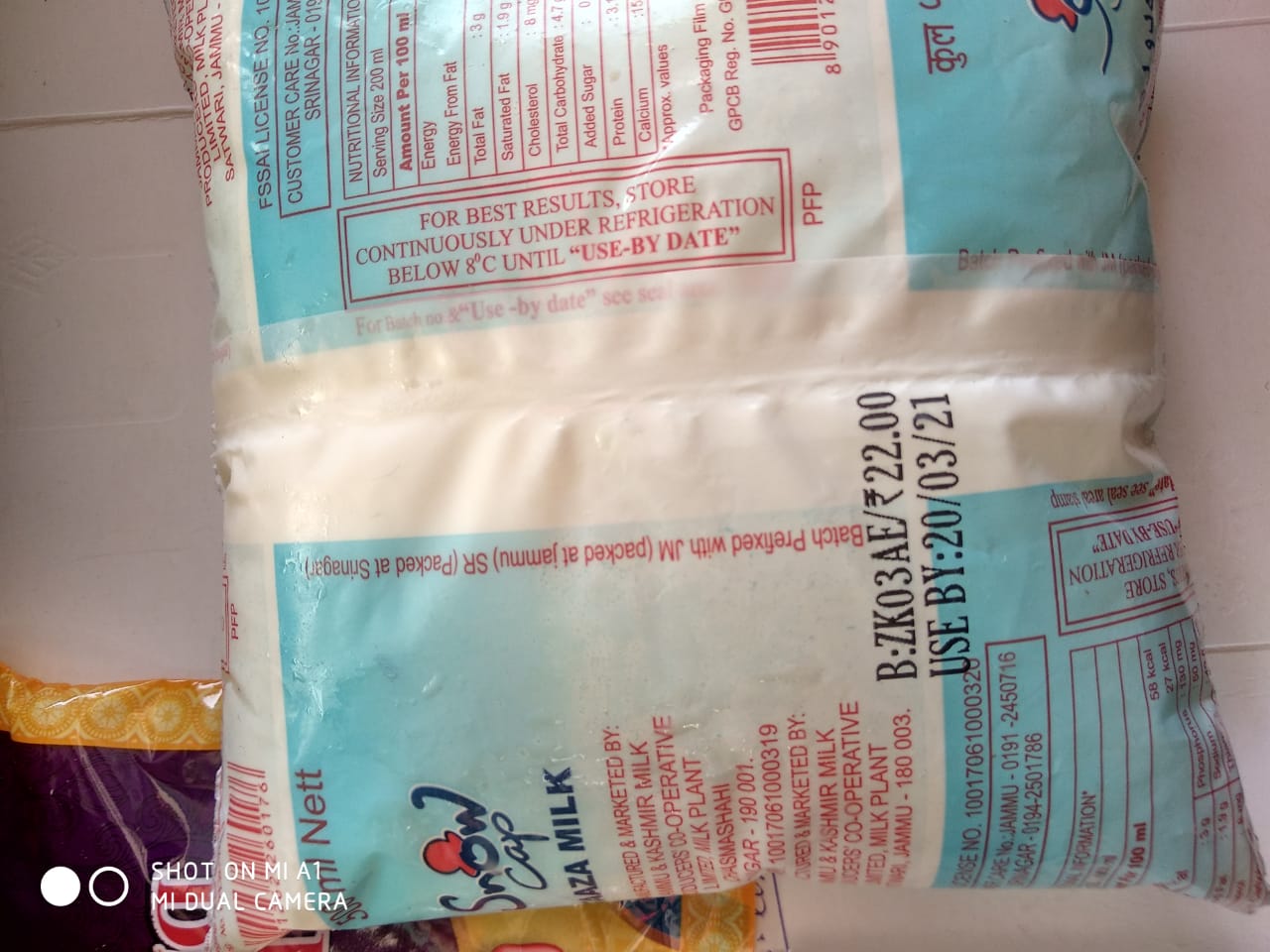 Dairy Company increases milk price without the knowledge of administration