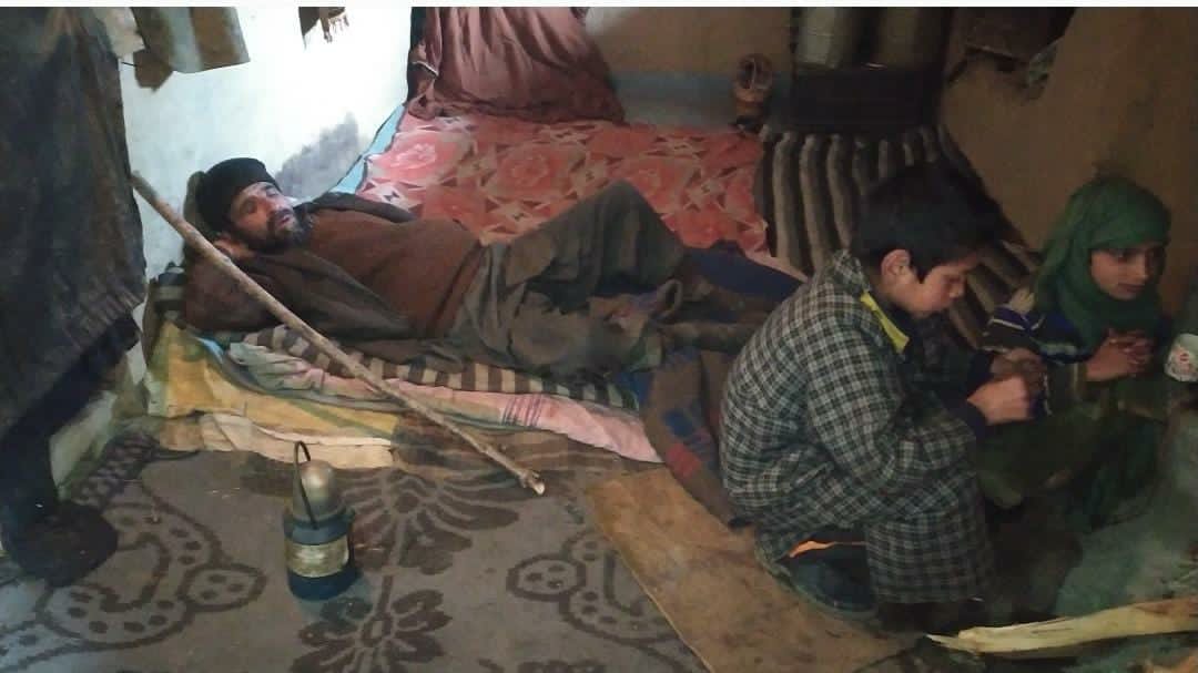 After losing mother, two minor kids with ailing father struggle to survive