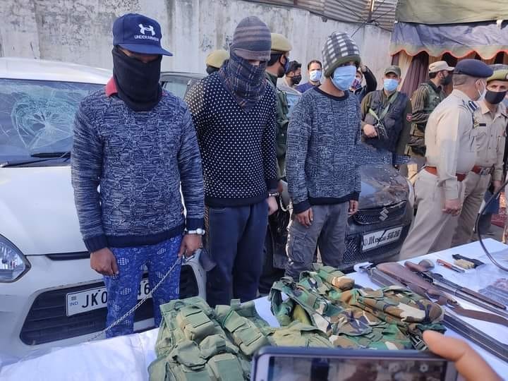 Pattan Bank Loot case: Three LeT OGWs arrested, says Police