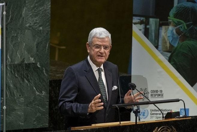 UNGA president says Kashmir status should not be changed; acknowledges Simla pact